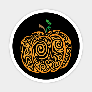 Doodle Pumpkin Magnet